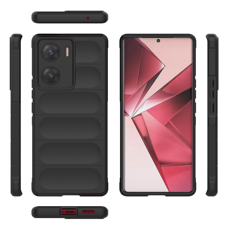 Shield Silicone - Mobile Back Cover for Vivo V29E 5G - 6.78 Inches - (INR 159 Only for prepaid orders)