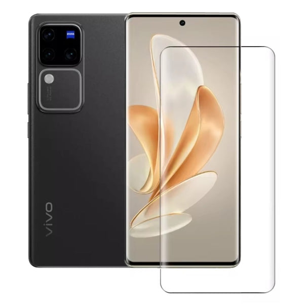 nPlusOne - UV Full Glue Tempered Glass for Vivo V30 Pro 5G - 6.78 Inches