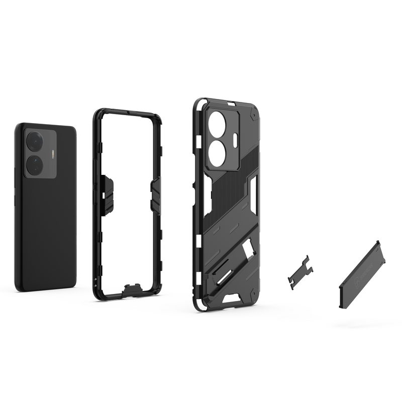 Elegant Armour - Mobile Back Case for IQOO Z6 Pro 5G - 6.44 Inches