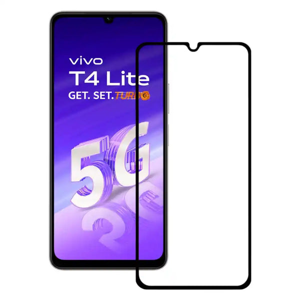 nPlusOne - 9H Tempered Glass for Vivo T4 Lite 5G - 6.74 Inches
