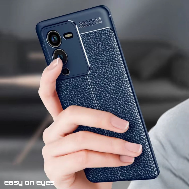 Elegant Textured - Back Case for Vivo V25 Pro 5G - 6.56 Inches