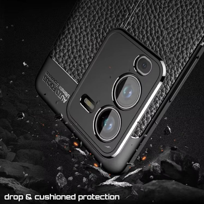 Elegant Textured - Back Case for Vivo V25 Pro 5G - 6.56 Inches