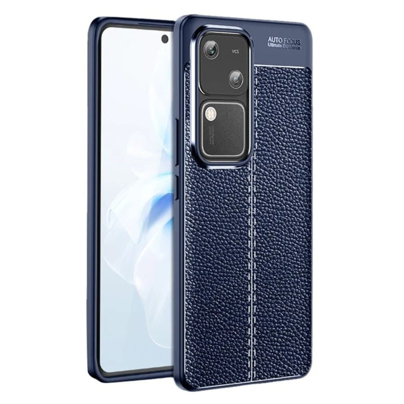 Elegant Textured - Back Case for Vivo V30 5G - 6.78 Inches