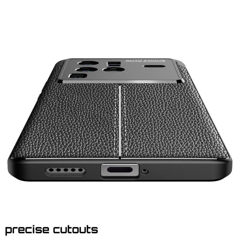 Elegant Textured - Back Case for Vivo X80 Pro 5G - 6.78 Inches