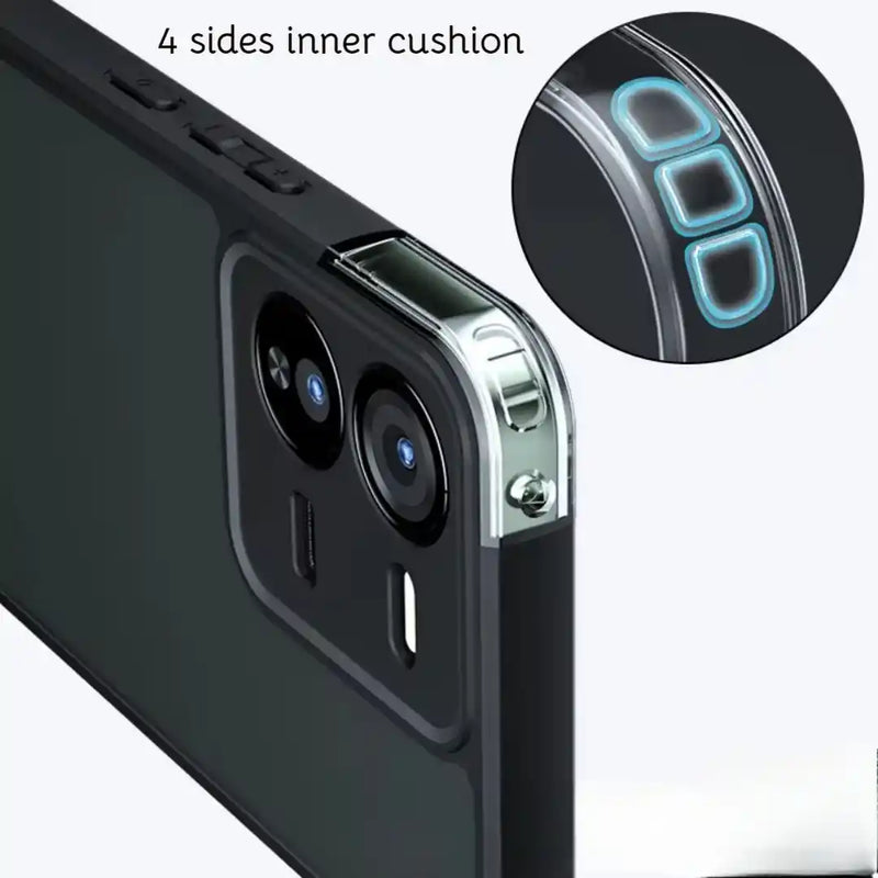 X Series Classic - mOBILE bACK cASE for IQOO Z9 5G - 6.67 Inches