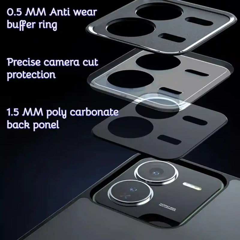 X Series Classic - mOBILE bACK cASE for IQOO Z9 5G - 6.67 Inches