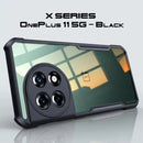 X Series Mobile Back Case for OnePlus 11 5G (6.7") | Shockproof Case | X Factor Case | Trans Design Case