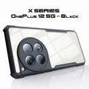 X Series Mobile Back Case for OnePlus 12 5G (6.82") | Shockproof Case | X Factor Case | Trans Design Case