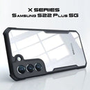 X Series Mobile Back Case for Samsung Galaxy S22 Plus 5G (6.6") | Shockproof Case | X Factor Case | Trans Design Case