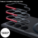 X Series Mobile Back Case for Samsung Galaxy S23 Ultra 5G (6.8") | Shockproof Case | X Factor Case | Trans Design Case
