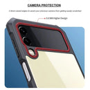 X Series Mobile Back Case for Samsung Galaxy Z Flip4 5G (6.7") | Shockproof Case | X Factor Case | Trans Design Case