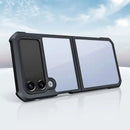 X Series Mobile Back Case for Samsung Galaxy Z Flip4 5G (6.7") | Shockproof Case | X Factor Case | Trans Design Case