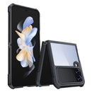 X Series Mobile Back Case for Samsung Galaxy Z Flip4 5G (6.7") | Shockproof Case | X Factor Case | Trans Design Case