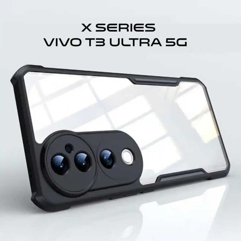 X Series - mOBILE bACK cASE for Vivo T3 Ultra 5G - 6.78 Inches