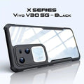 X Series Mobile Back Case for Vivo V30 5G (6.78") | Shockproof Case | X Factor Case | Trans Design Case