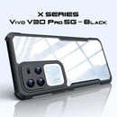 X Series Mobile Back Case for Vivo V30 Pro 5G (6.78") | Shockproof Case | X Factor Case | Trans Design Case