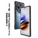 X Series Mobile Back Case for Vivo X100 Pro 5G (6.78") | Shockproof Case | X Factor Case | Trans Design Case