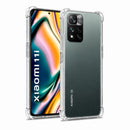 nPlusOne clear TPU back cover fitted on Xiaomi 11i Hypercharge 5G