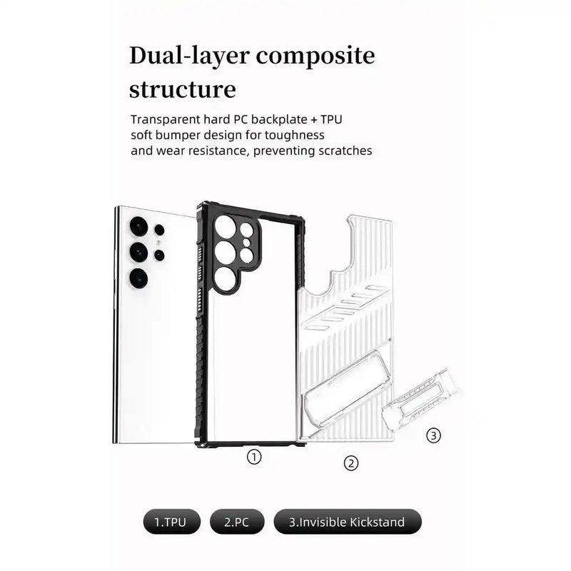 Xlegant Armour - Back Cover for Samsung Galaxy S25 Ultra 5G - 6.9 Inches