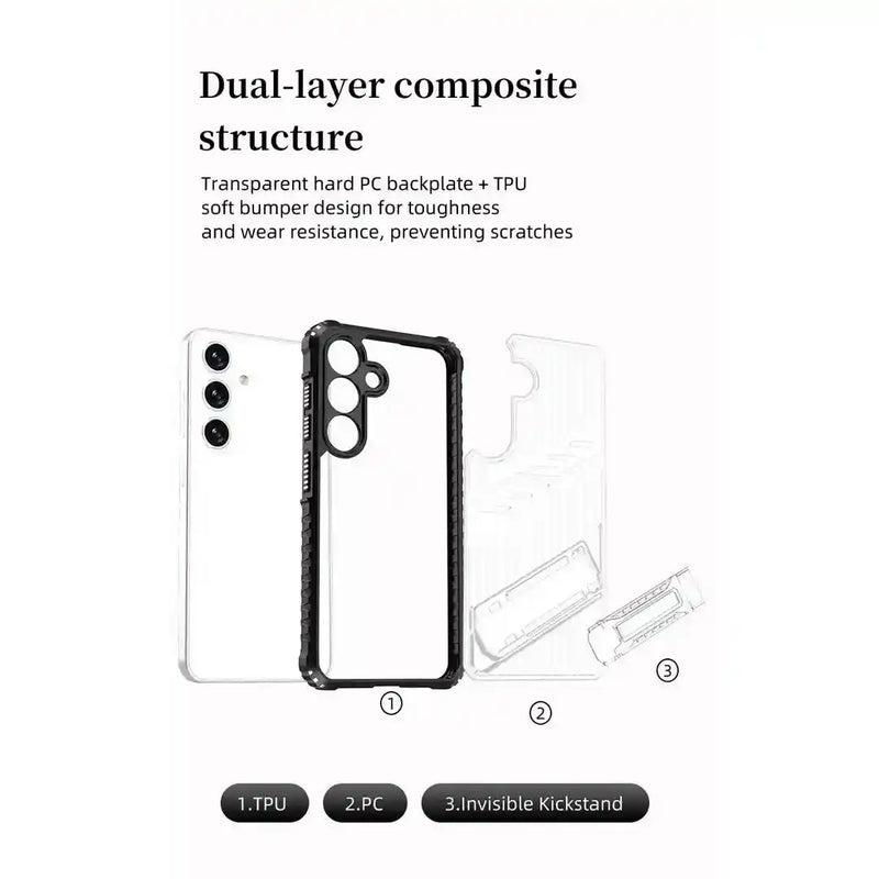 Xlegant Armour - Mobile Back Case for Samsung Galaxy S23 FE 5G - 6.4 Inches