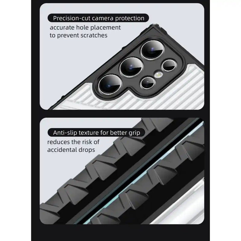 Xlegant Armour - Mobile Back Case for Samsung Galaxy S23 Ultra 5G - 6.8 Inches