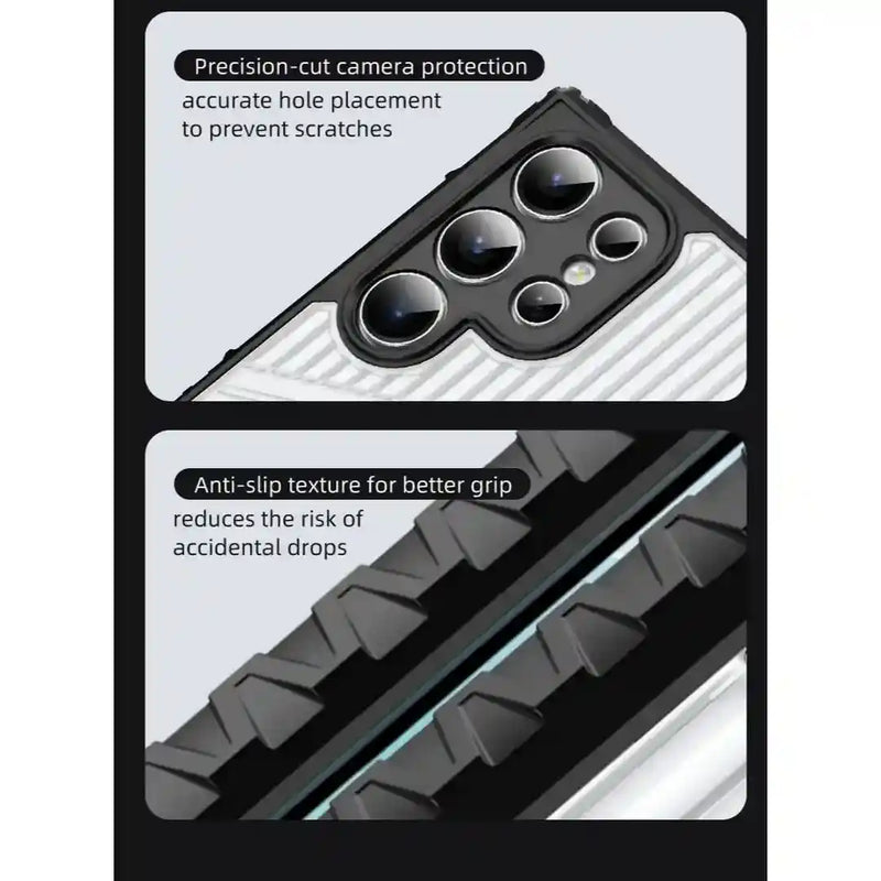 Xlegant Armour - Mobile Back Case for Samsung Galaxy S24 Ultra 5G - 6.8 Inches