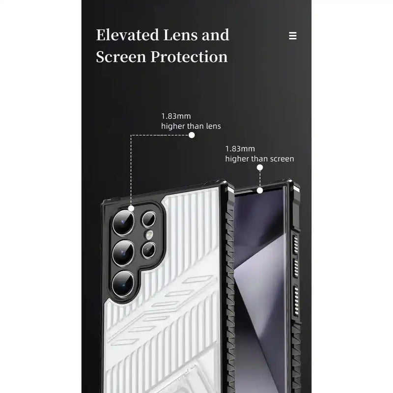 Xlegant Armour - Mobile Back Case for Samsung Galaxy S24 Ultra 5G - 6.8 Inches