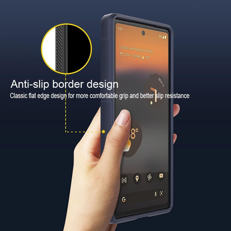 Shield Silicone - Back Case for Google Pixel 6A 5G - 6.1 Inches