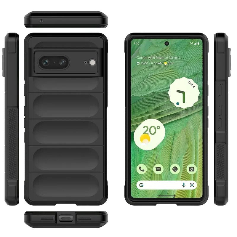Shield Silicone - Back Case for Google Pixel 7 5G - 6.3 Inches