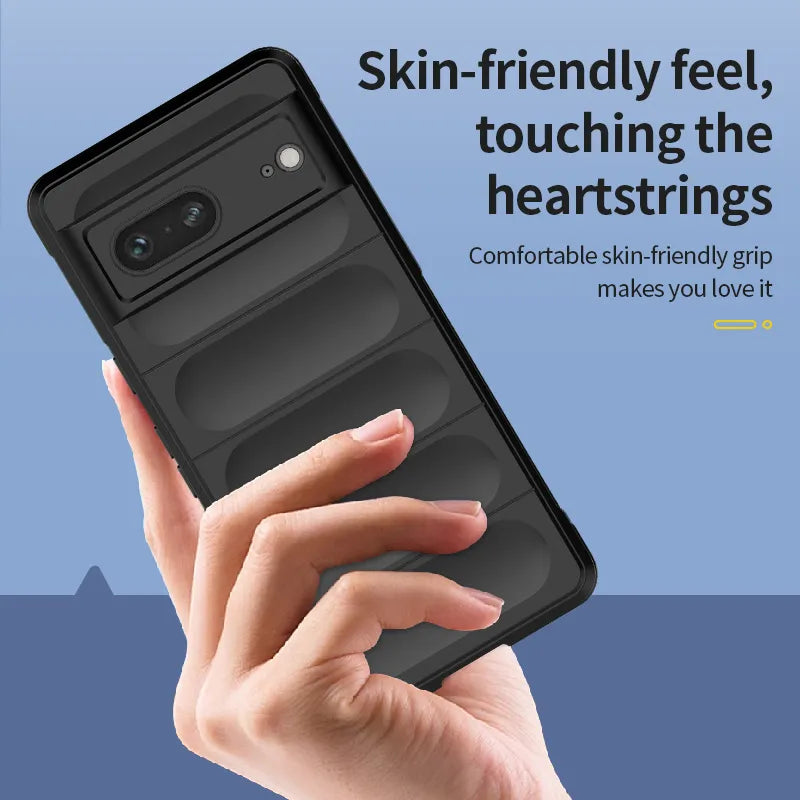 Shield Silicone - Back Case for Google Pixel 7 5G - 6.3 Inches