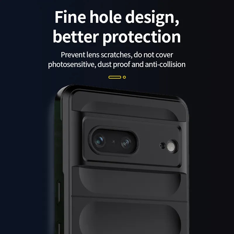 Shield Silicone - Back Case for Google Pixel 7 5G - 6.3 Inches