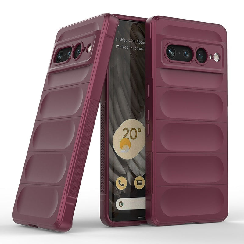 Shield Silicone - Back Case for Google Pixel 7 Pro 5G - 6.7 Inches