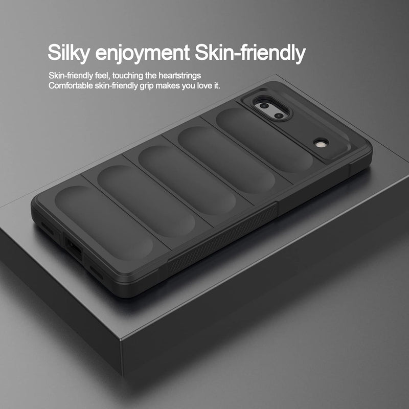 Shield Silicone - Back Case for Google Pixel 6A 5G - 6.1 Inches