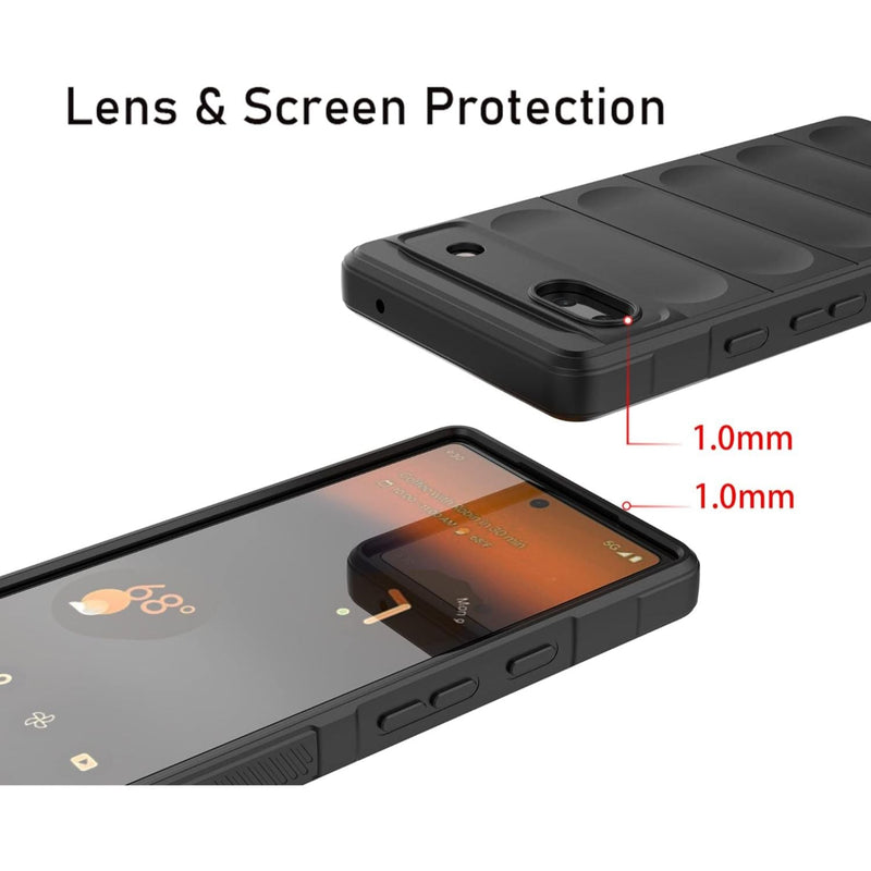 Shield Silicone - Back Case for Google Pixel 6A 5G - 6.1 Inches