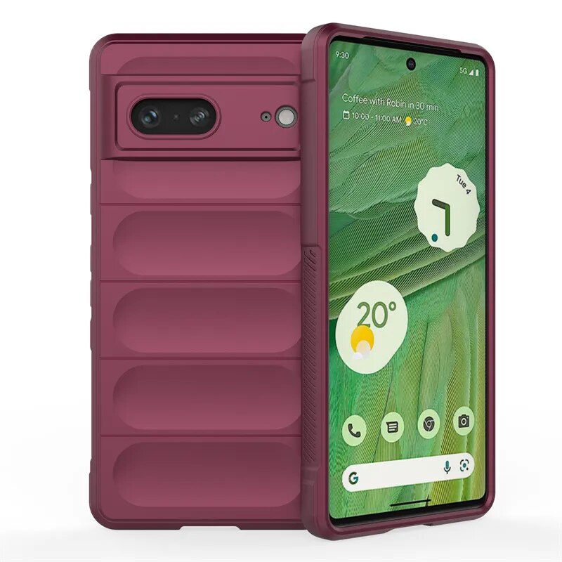 Shield Silicone - Back Case for Google Pixel 7 5G - 6.3 Inches