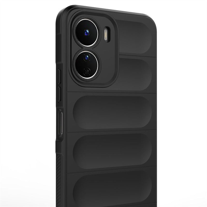 Shield Silicone - Mobile Case for Vivo Y16 - 6.51 Inches - (INR 159 Only for prepaid orders)