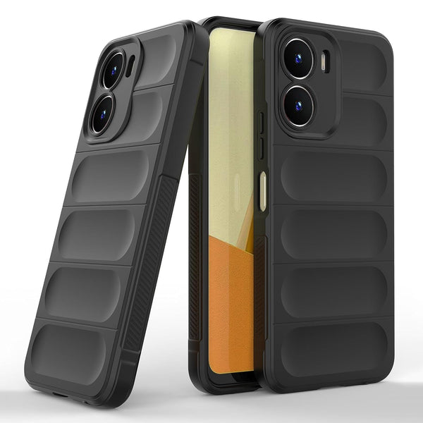 Shield Silicone - Mobile Case for Vivo Y16 - 6.51 Inches - (INR 159 Only for prepaid orders)