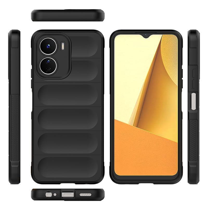 Shield Silicone - Mobile Case for Vivo Y16 - 6.51 Inches - (INR 159 Only for prepaid orders)