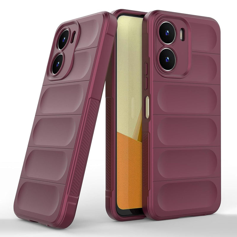 Shield Silicone - Mobile Case for Vivo Y16 - 6.51 Inches - (INR 159 Only for prepaid orders)
