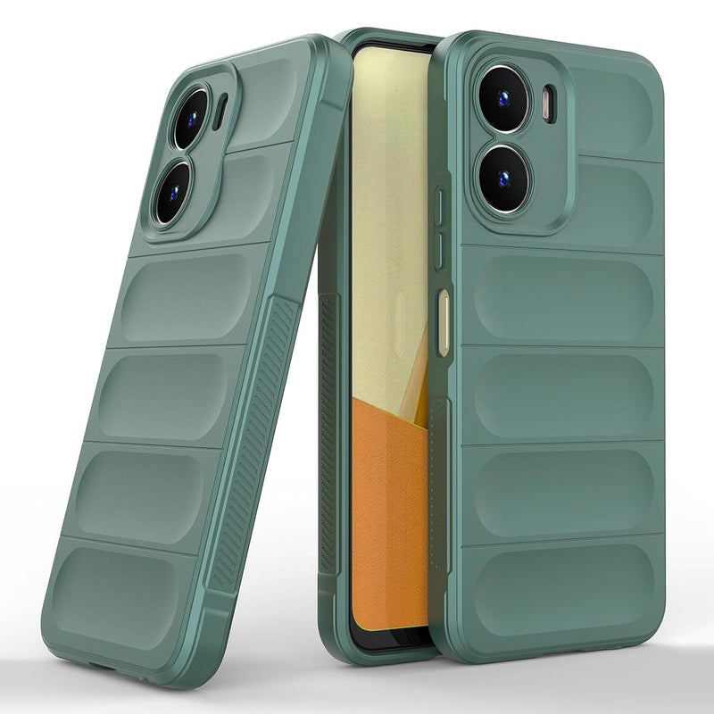 Shield Silicone - Mobile Case for Vivo Y16 - 6.51 Inches - (INR 159 Only for prepaid orders)