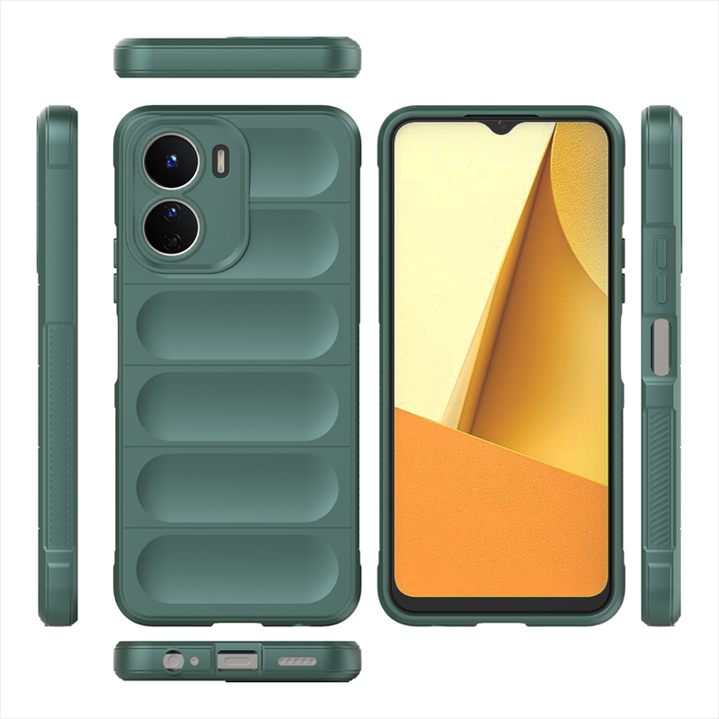 Shield Silicone - Mobile Case for Vivo Y16 - 6.51 Inches - (INR 159 Only for prepaid orders)