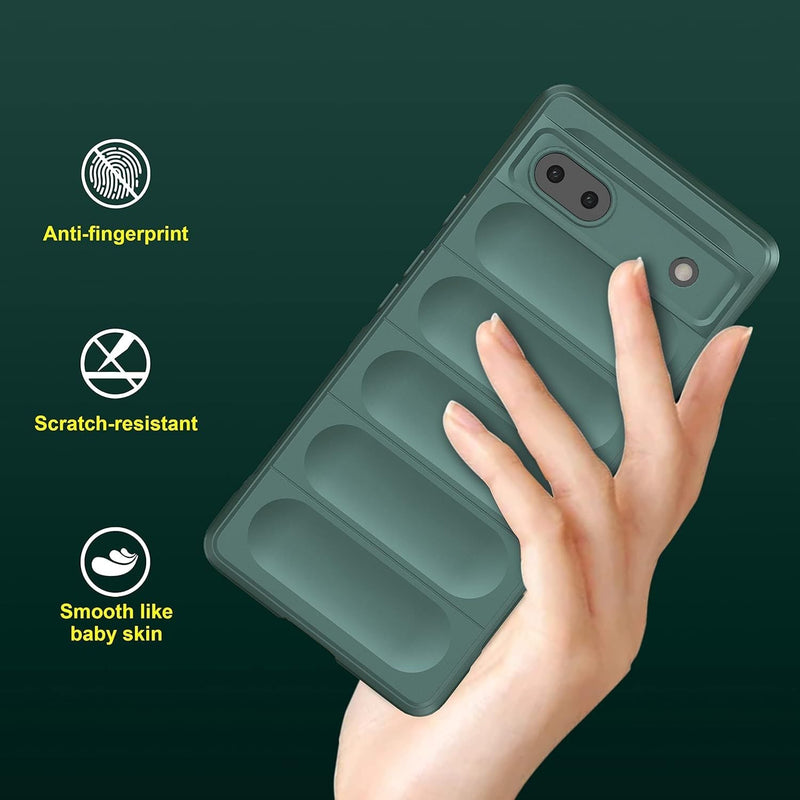 Shield Silicone - Back Case for Google Pixel 6A 5G - 6.1 Inches