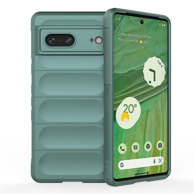 Shield Silicone - Back Case for Google Pixel 7 5G - 6.3 Inches