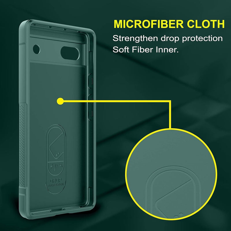 Shield Silicone - Back Case for Google Pixel 6A 5G - 6.1 Inches