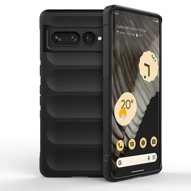 Shield Silicone - Back Case for Google Pixel 7 Pro 5G - 6.7 Inches