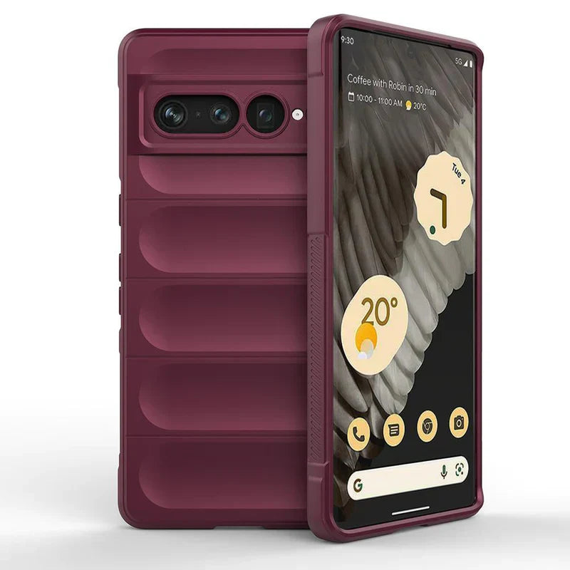 Shield Silicone - Back Case for Google Pixel 7 Pro 5G - 6.7 Inches