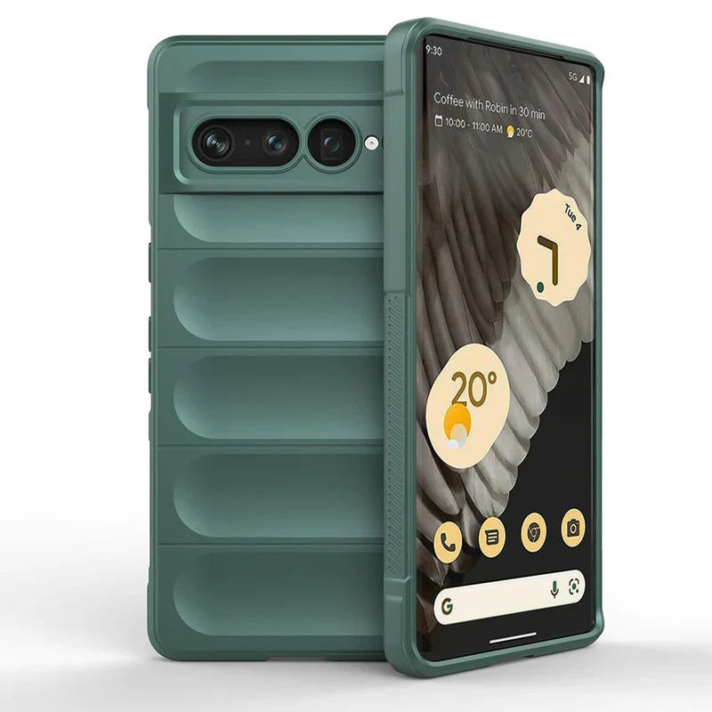 Shield Silicone - Back Case for Google Pixel 7 Pro 5G - 6.7 Inches