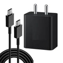 nPlusOne - 25W USB C Type Adapter & USB C To C Charging Cable Compatible with Android Devices - 1 Piece