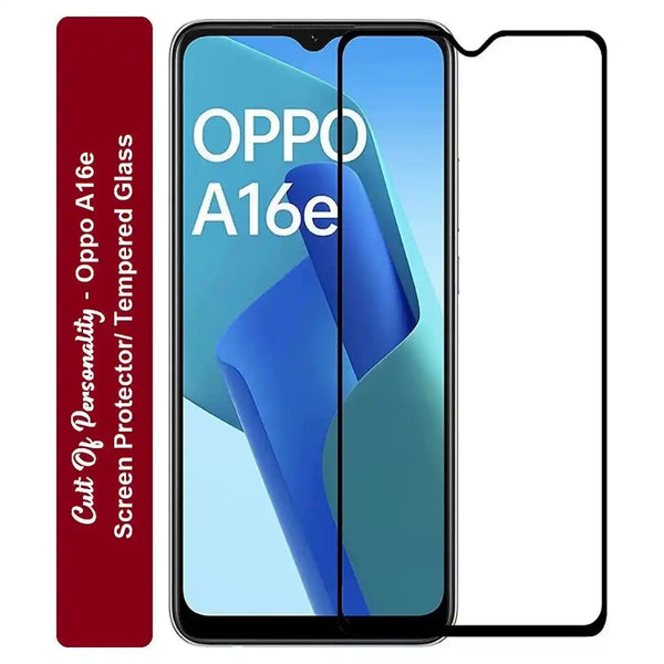 Oppo A16e Tempered Glass