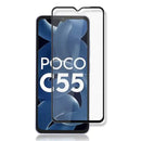 nPlusOne - 9H Tempered Glass for Poco C55 - 6.71 Inches